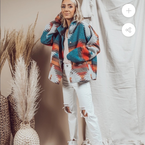 Nwt Shop Stevie Piper Aztec Jacket 